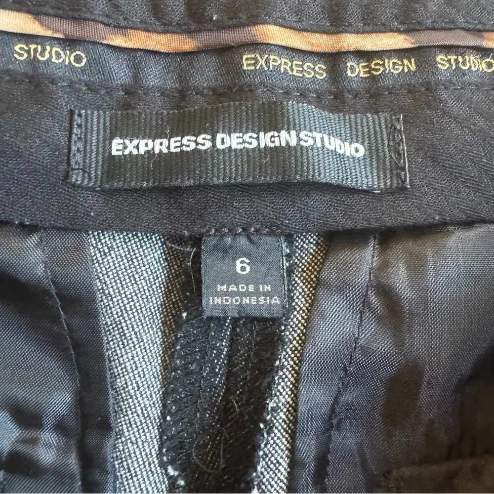 Express black like denim pants EUC